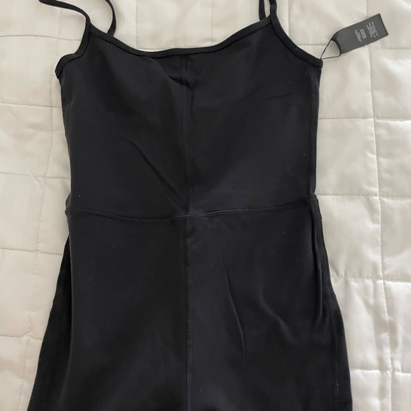 Wilfred Black Spaghetti Strap Athletic Jumpsuit - Picture 1 of 4